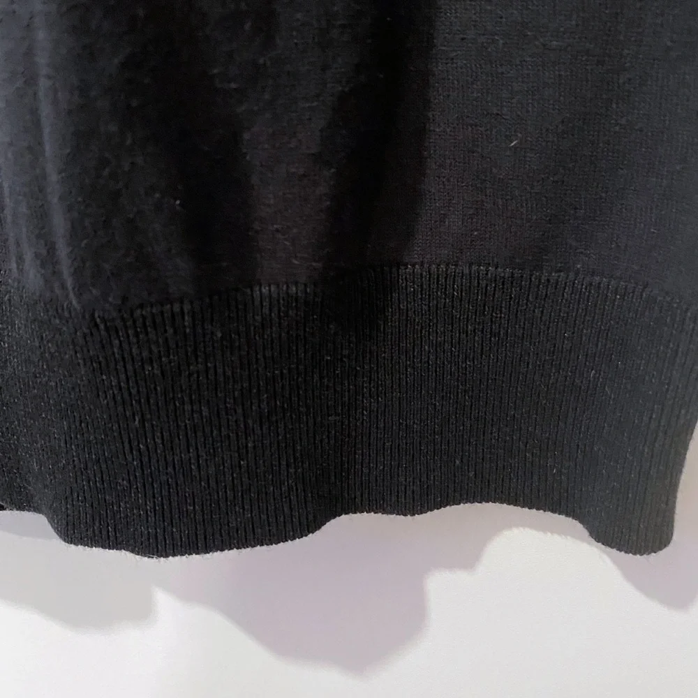 All Saints Sleeveless Sweater Dress with Mesh Cutouts - Picture 4 of 5